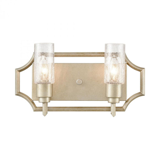 Cheswick 2-Light vanity light in  Aged Silver