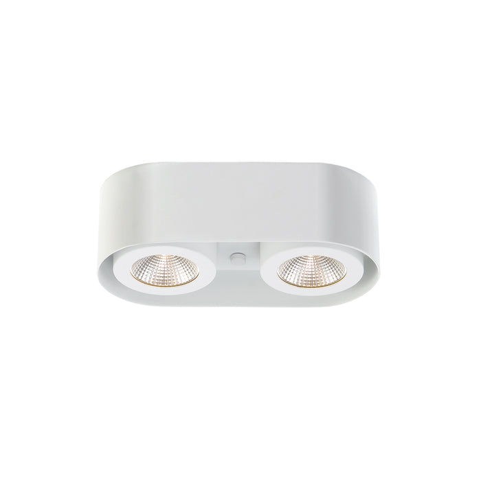 NYMARK,2LT LED SURFACE MNT,WHT