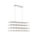 LINWOOD,LED CHANDELIER,RECT,CH