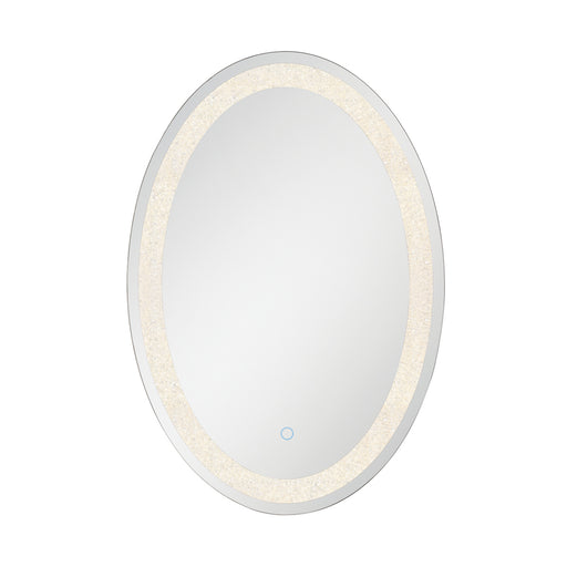 MIRROR,LED,BACK-LIT,OVAL,CRYST