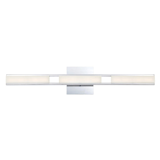 FANTON,3LT LED WALL SCONCE,CHR