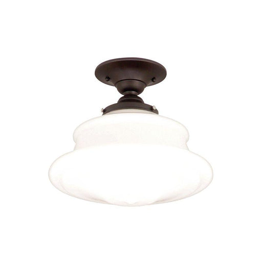 1 LIGHT SEMI FLUSH