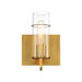 PISTA,WALL SCONCE,1LT,GOLD