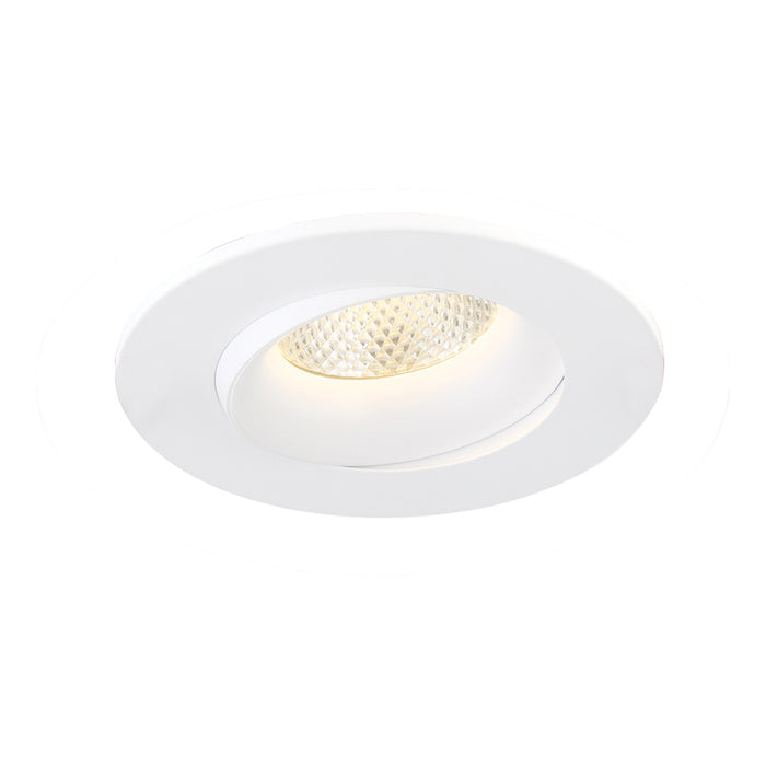 LED REC,3.5IN,RGSS,12W,30K,WHT