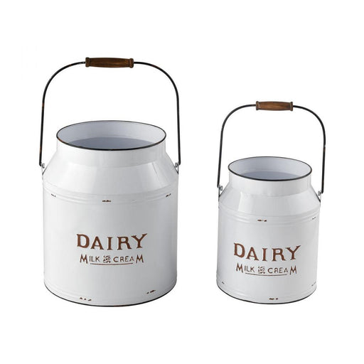 Early Light Decorative Pails (Set of 2)