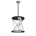 SARISE,4LT LED CHANDELIER,BLK