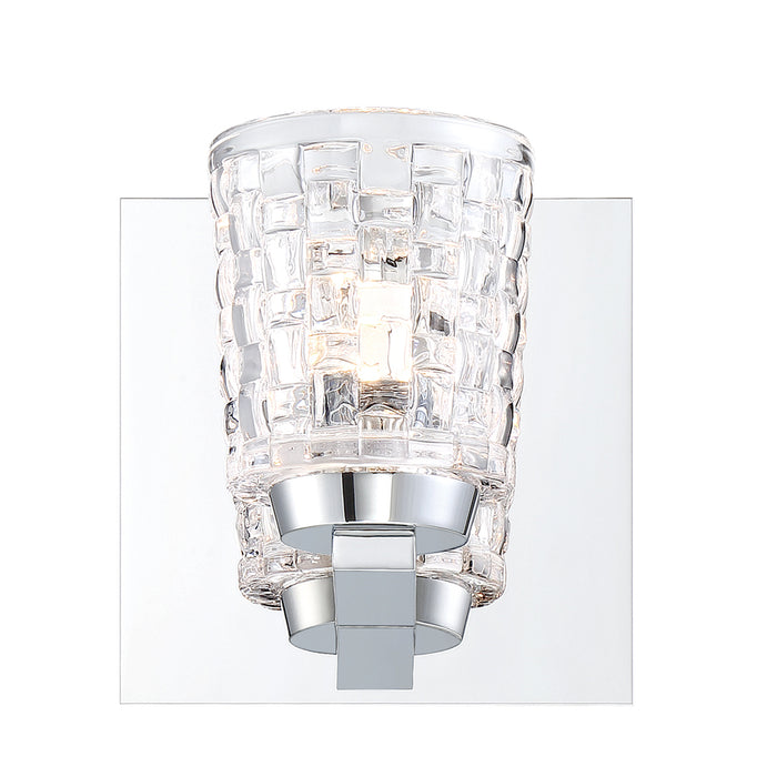 BANBURY,1LT LED SCONCE,CHR