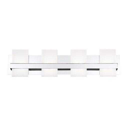 CAMBRIDGE,4LT LED BATHBAR,CHR