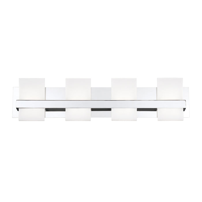 CAMBRIDGE,4LT LED BATHBAR,CHR