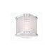 BELGROUE,1LT LED SCONCE,CHR