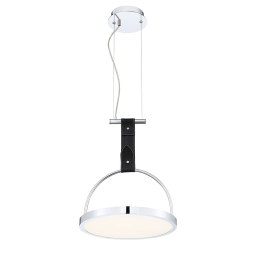 LAPPIN,1LT LED PENDANT,LRG,CHR