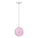 CALEDONIA,LED PENDANT,SML,PINK