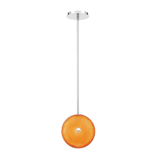 CALEDONIA,LED PENDANT,SML,ORG