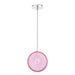 CALEDONIA,LED PENDANT,LRG,PINK