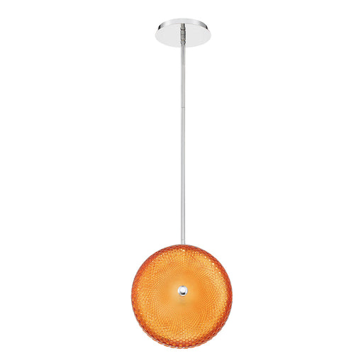 CALEDONIA,LED PENDANT,LRG,ORG