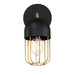 PALMERSTON,1LT WALL SCONCE,BLK