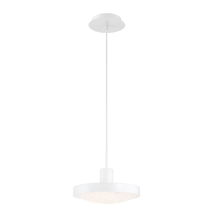 SANDSTONE,LED PENDANT,SML,WHT