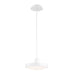 SANDSTONE,LED PENDANT,SML,WHT