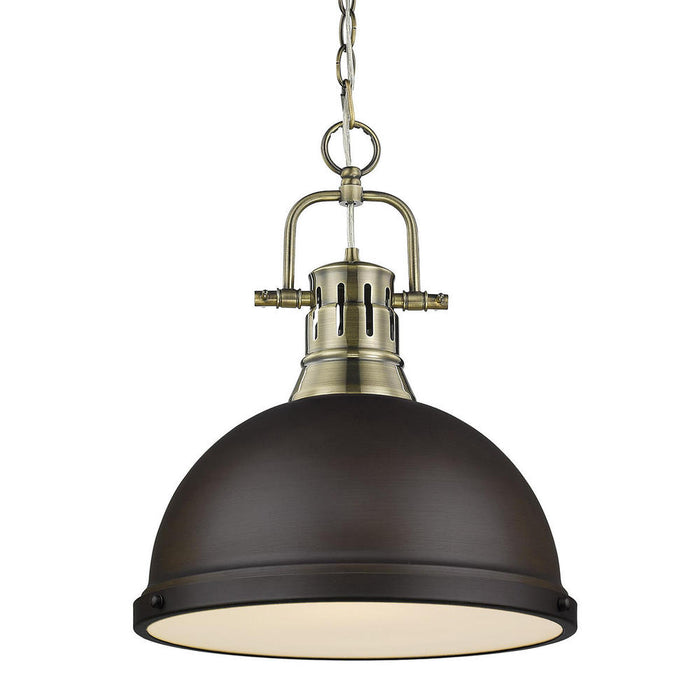 Duncan 1 Light Pendant with Chain