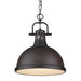 Duncan 1 Light Pendant with Chain