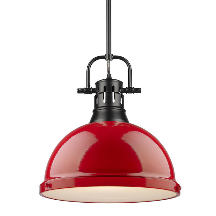 Duncan 1 Light Pendant with Rod