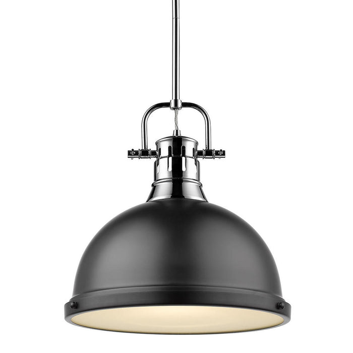 Duncan 1 Light Pendant with Rod