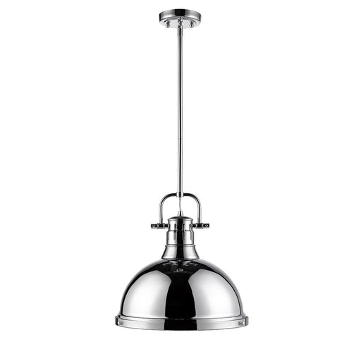 Duncan 1 Light Pendant with Rod