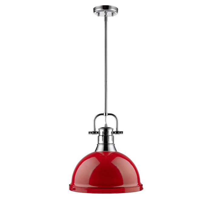 Duncan 1 Light Pendant with Rod