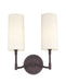 2 LIGHT WALL SCONCE