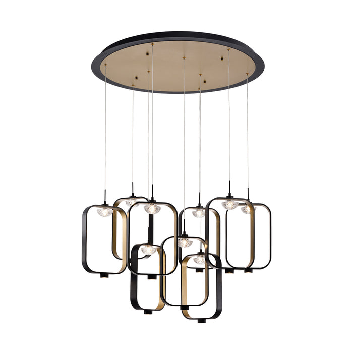 DAGMAR,CHANDELIER,LED,BLACK