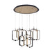 DAGMAR,CHANDELIER,LED,BLACK