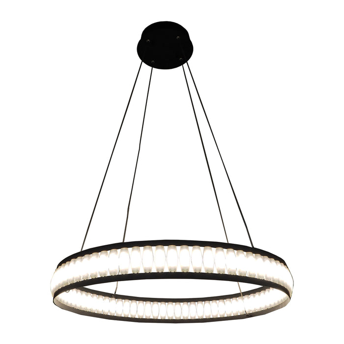 FORSTER,CHANDELIER,LED,SML,BLK