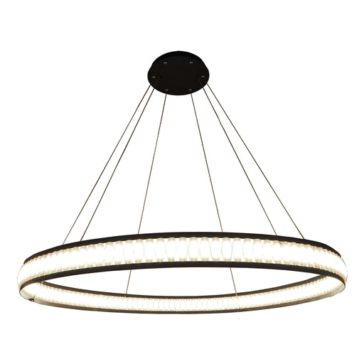 FORSTER,CHANDELIER,LED,MED,BLK