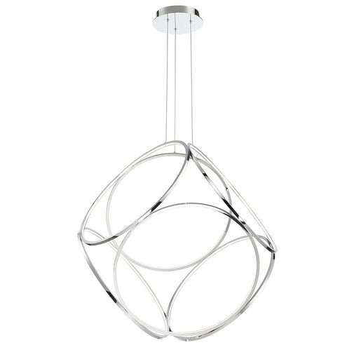 GLENVIEW,PENDANT,LED,LARGE,CHR