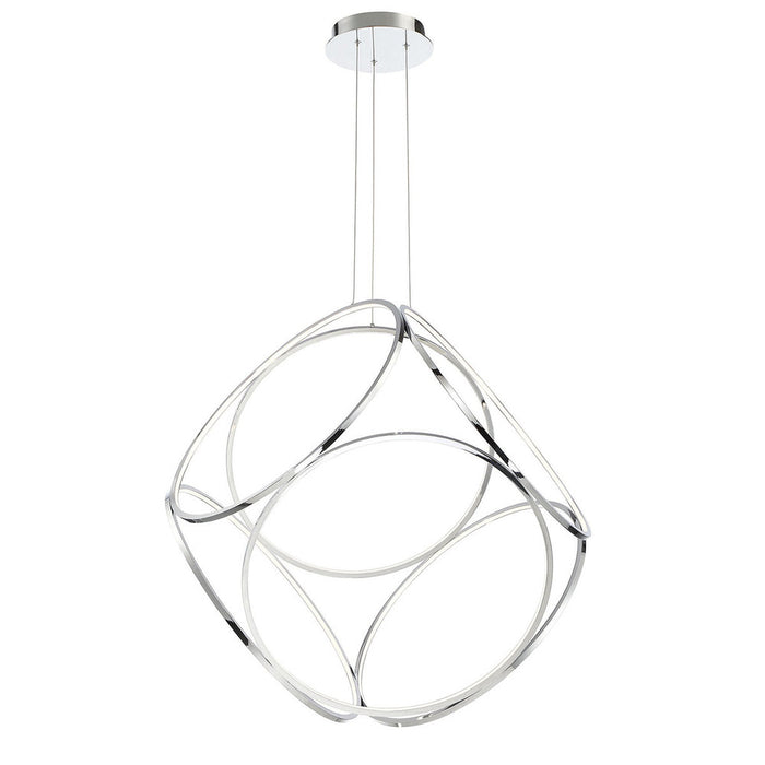 GLENVIEW,PENDANT,LED,LARGE,CHR