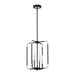 PERCY,CHANDELIER,4LT,CHR/BLK