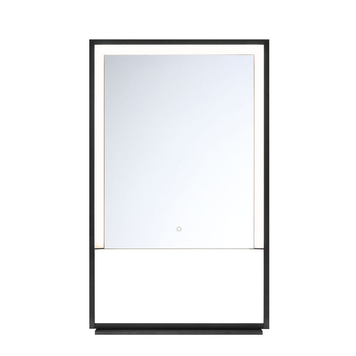 SMALL RECTANGULAR LED MIRROR