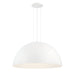 LAVERTON,PENDANT,3LT,M,WHT/WHT