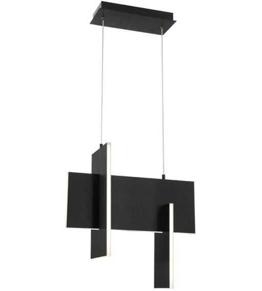 COBURG,PENDANT,LED,LRG,BLK