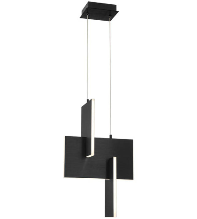 COBURG,PENDANT,LED,SML,BLK