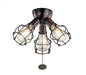 Industrial 3 Light Fixture LED