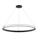 MUCCI, MEDIUM LED PENDANT,BLK