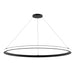 MUCCI,LARGE LED PENDANT,BLACK