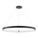 MUCCI,MEDIUM LED PENDANT,BLACK