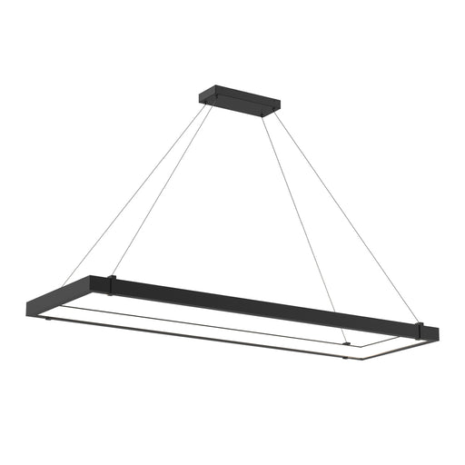 MUCCI,RECT LED PENDANT,BLACK