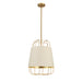 TURA,3LT PENDANT,WHITE