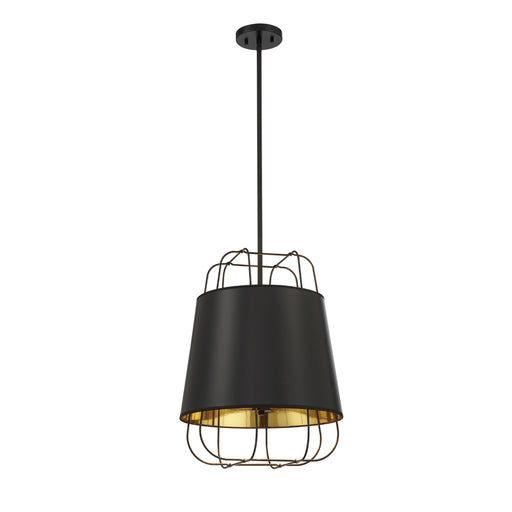 TURA, 3LT PENDANT,BLACK