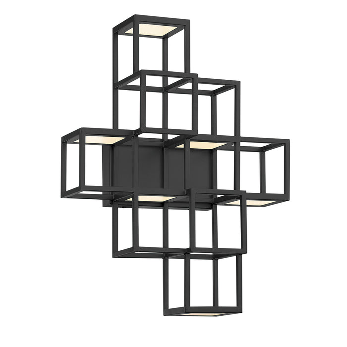 FERRO, 6LT LED SCONCE, BLACK