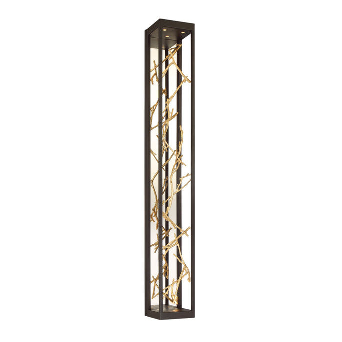 AERIE,6LT LED SCONCE,BRZ/GOLD