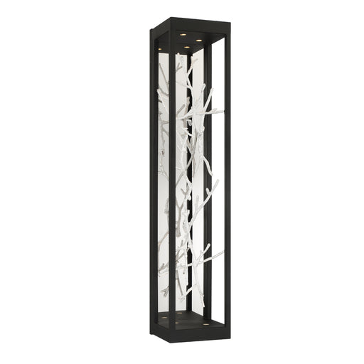 AERIE,4LT LED SCONCE,BLK/SIL